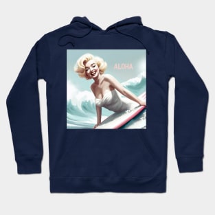 Marilyn Surfing Hoodie